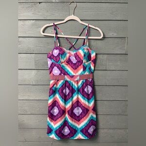 American Eagle Sleeveless Bustier Sun Dress Sz 4